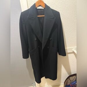 Vintage I.Magnin Luxury High End Name Brand Wool Pea Coat Size Small + 🎁